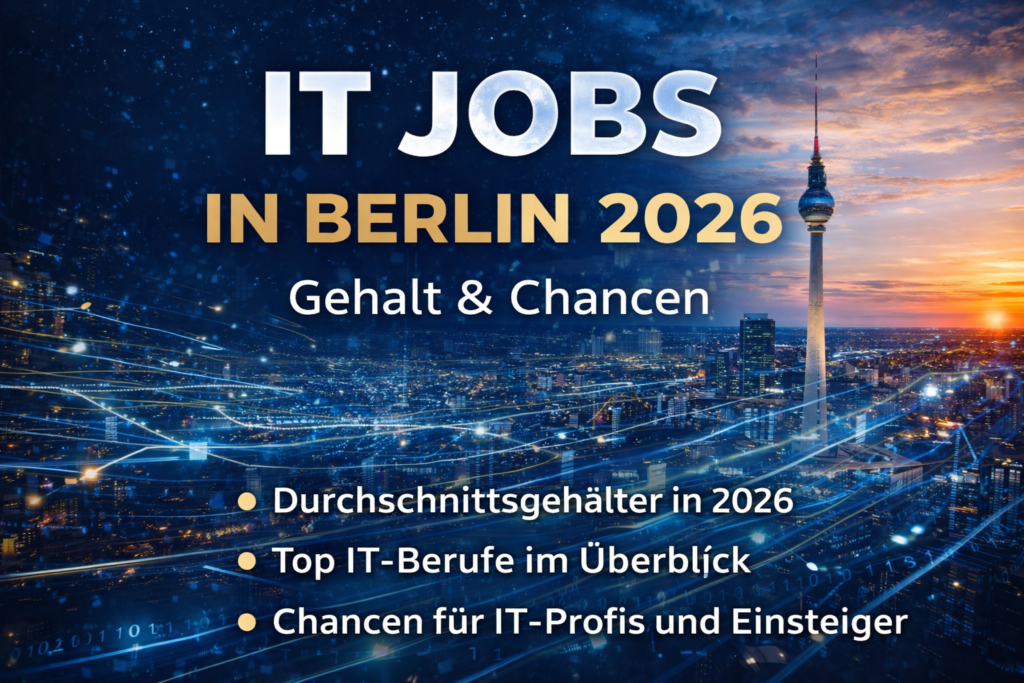 IT Jobs in Berlin 2026 – Gehalt & Chancen
